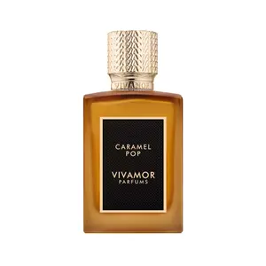 Vivamor Parfums Caramel Pop Unisex 100ml Single Item Gourmand Fragrance - Long-Lasting with Caramelised Popcorn, Roasted Chestnut, Gourmand Vanilla, Amber Vanilla Fragrance & Cedarwood Notes