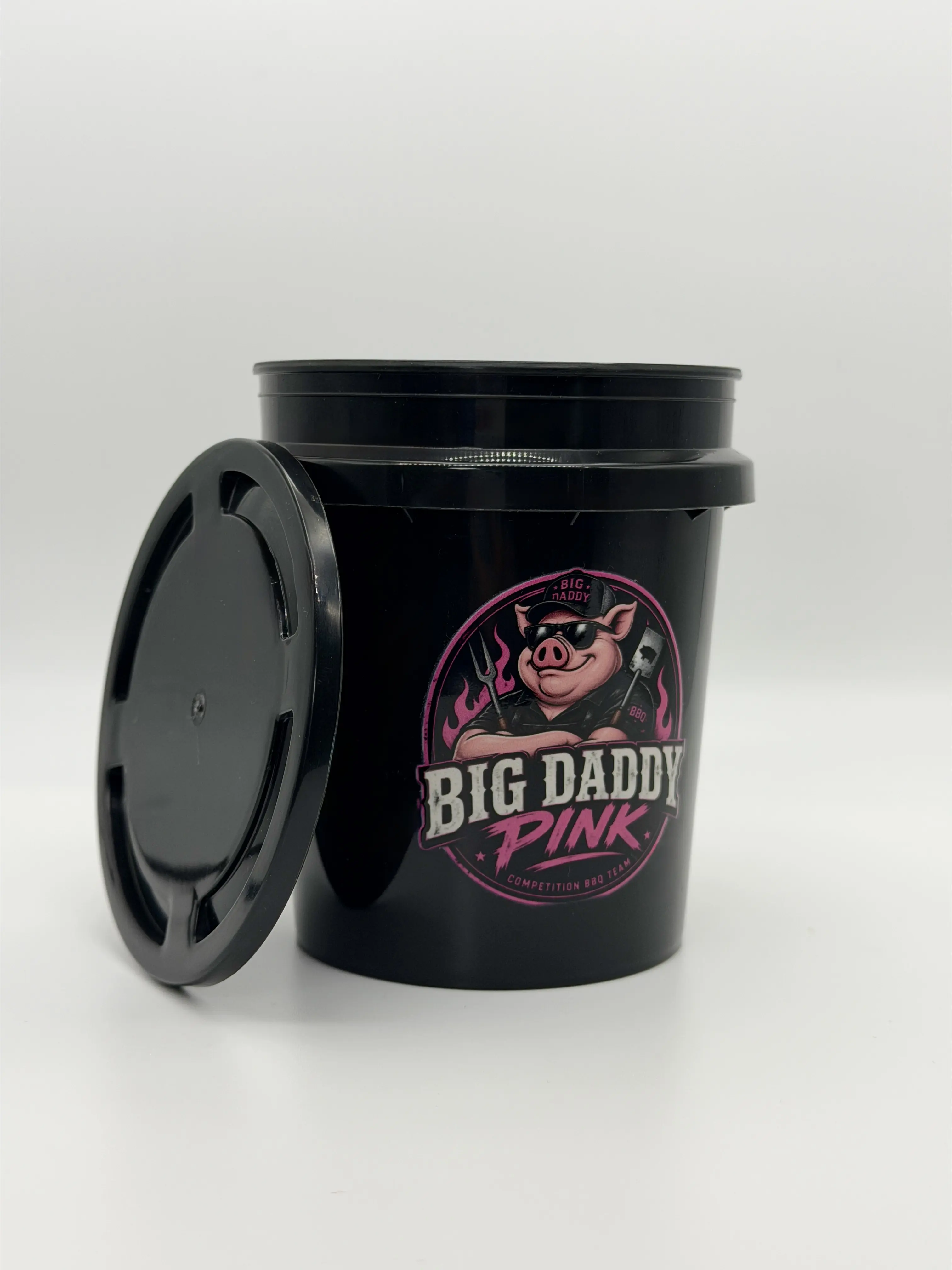 Big Daddy Pink BBQ Team Mini Bucket