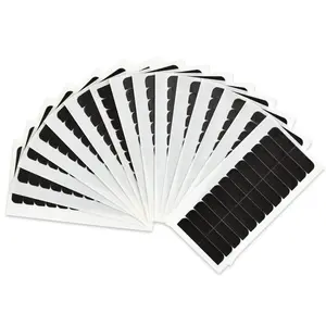 180 count Hair Extension ​ Tape Tabs Double Sided Tape in Tape Replacement Tapes Hair Tape for Hair Extensions (4 x 0.8 cm, Black)