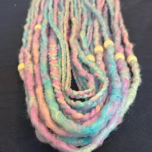 Pastel puff fantasy DE dreads