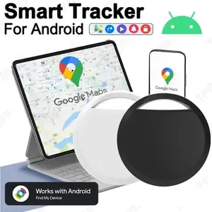 Google Smart Tracker for Android, GPS Tracker, Track Children, Phones, Wallets, Bicycles, Cars, Global Tracking, Rechargeable Batteries Included