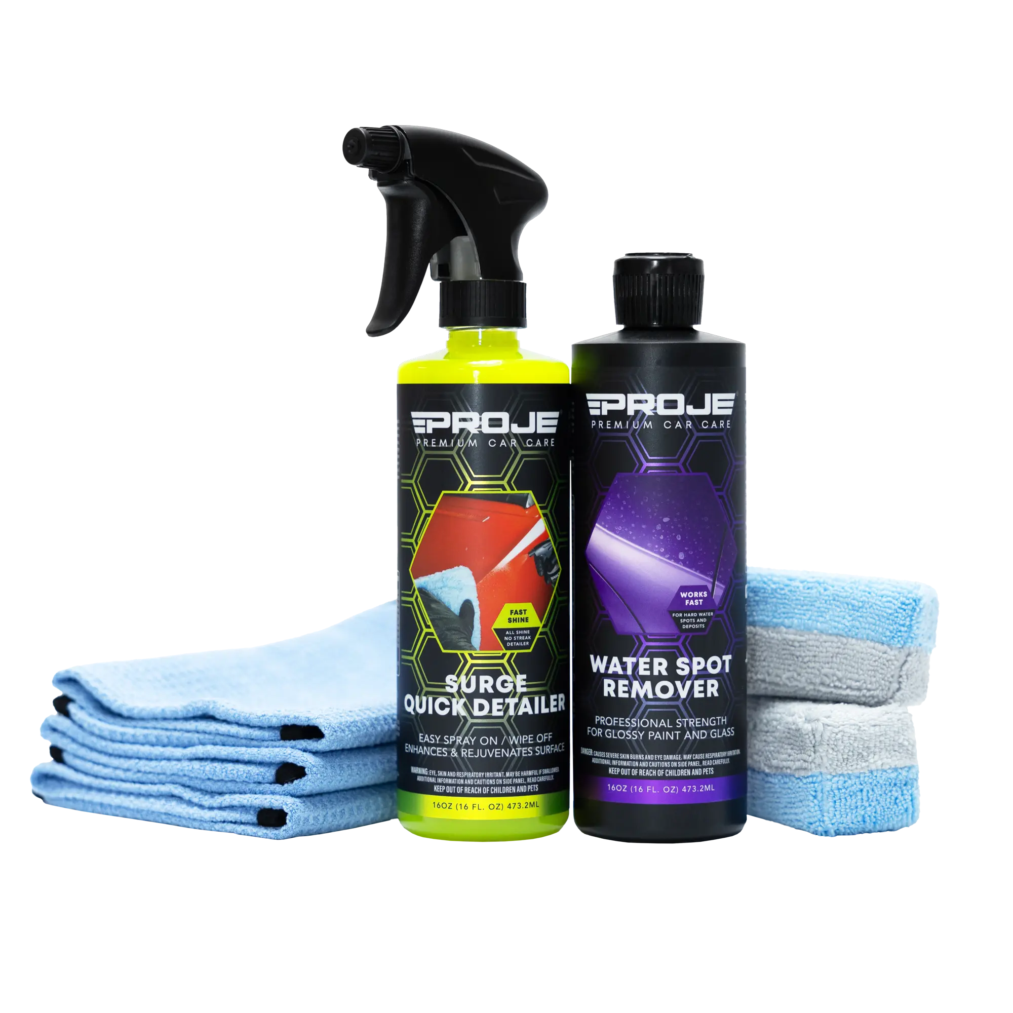 Water Spot Remover Kit - Fasting Acting Spot Remover - Safe on Metal, Glass, & Paint - Detailing Products