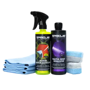 Water Spot Remover Kit - Fasting Acting Spot Remover - Safe on Metal, Glass, & Paint - Detailing Products