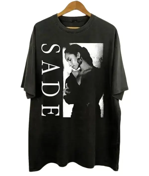 SADE Adu Album Music Shirt Basic Black Short Sleeve Unisex T-Shirt, Gift For Fan, Unisex Shirt For Him Her