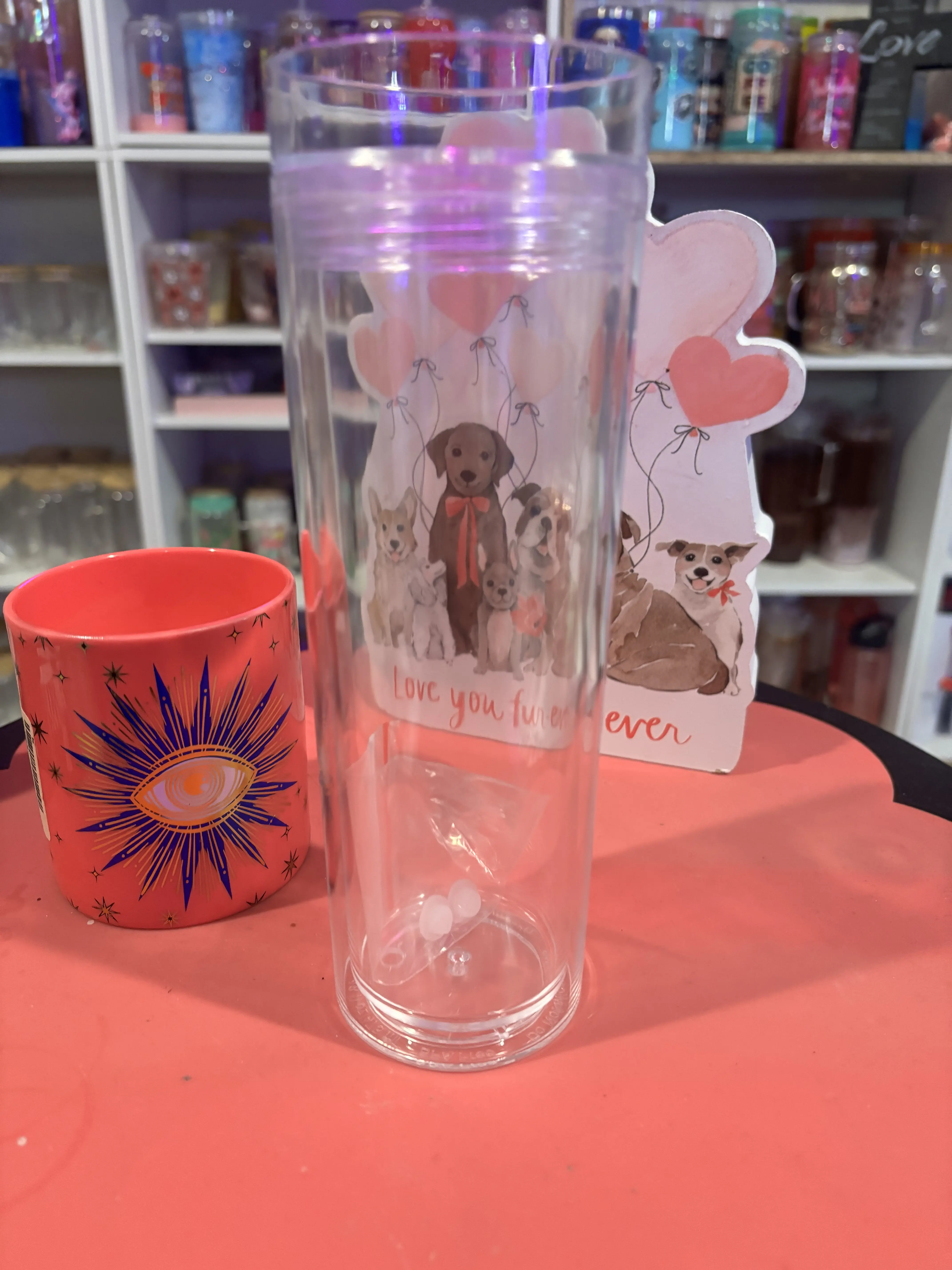 new 25 oz tumblers with color lids