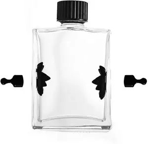 Magnetic fluid magnetic display toy Ferrofluid Magnetic Display Toy,Ferrofluid Display Toy Bottle Filled with Magnetic Fluid,Dancing FerrofluidMagnetic Desk Toys,Funny Stress Relief Interactive Physics Desktop Toys for Science Lovers