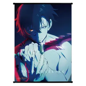 Solo Leveling - Sung Jinwoo Teaser Art Wall Scroll 43L" x 31W"