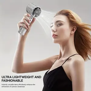 Luxury Diamond Mini Fan • Long Lasting & Elegant, Perfect Christmas Gift!