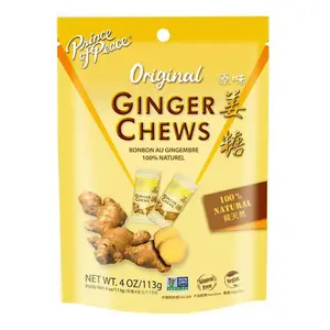 Prince of Peace Ginger Candy, Ginger Chews, 6 Pack
