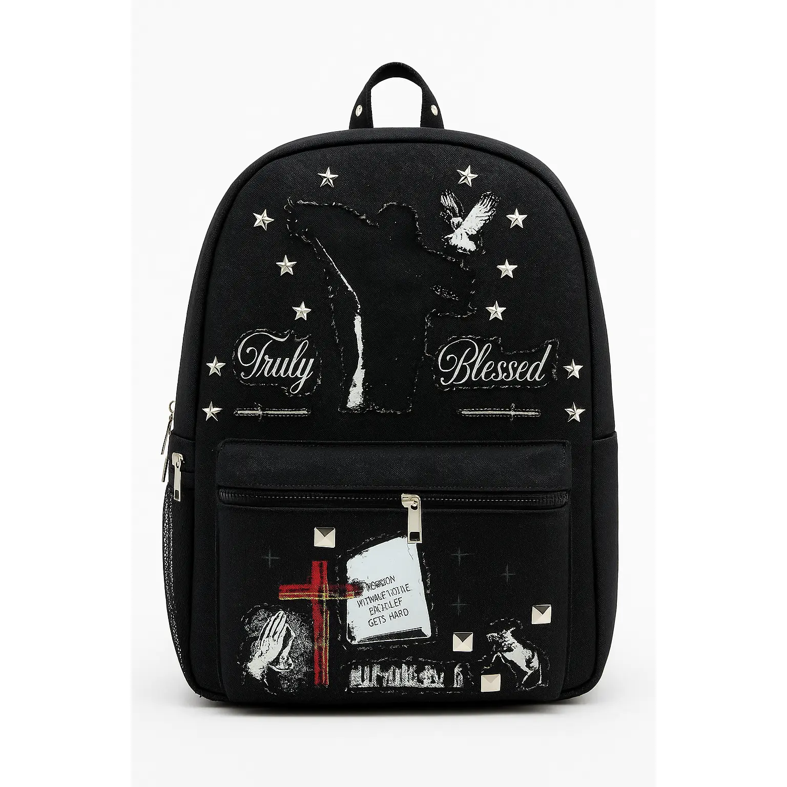 *Truly Blessed" Patch Bookbag