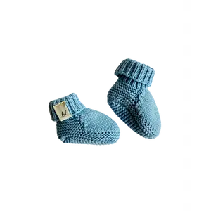 Classic Booties - Powder Blue