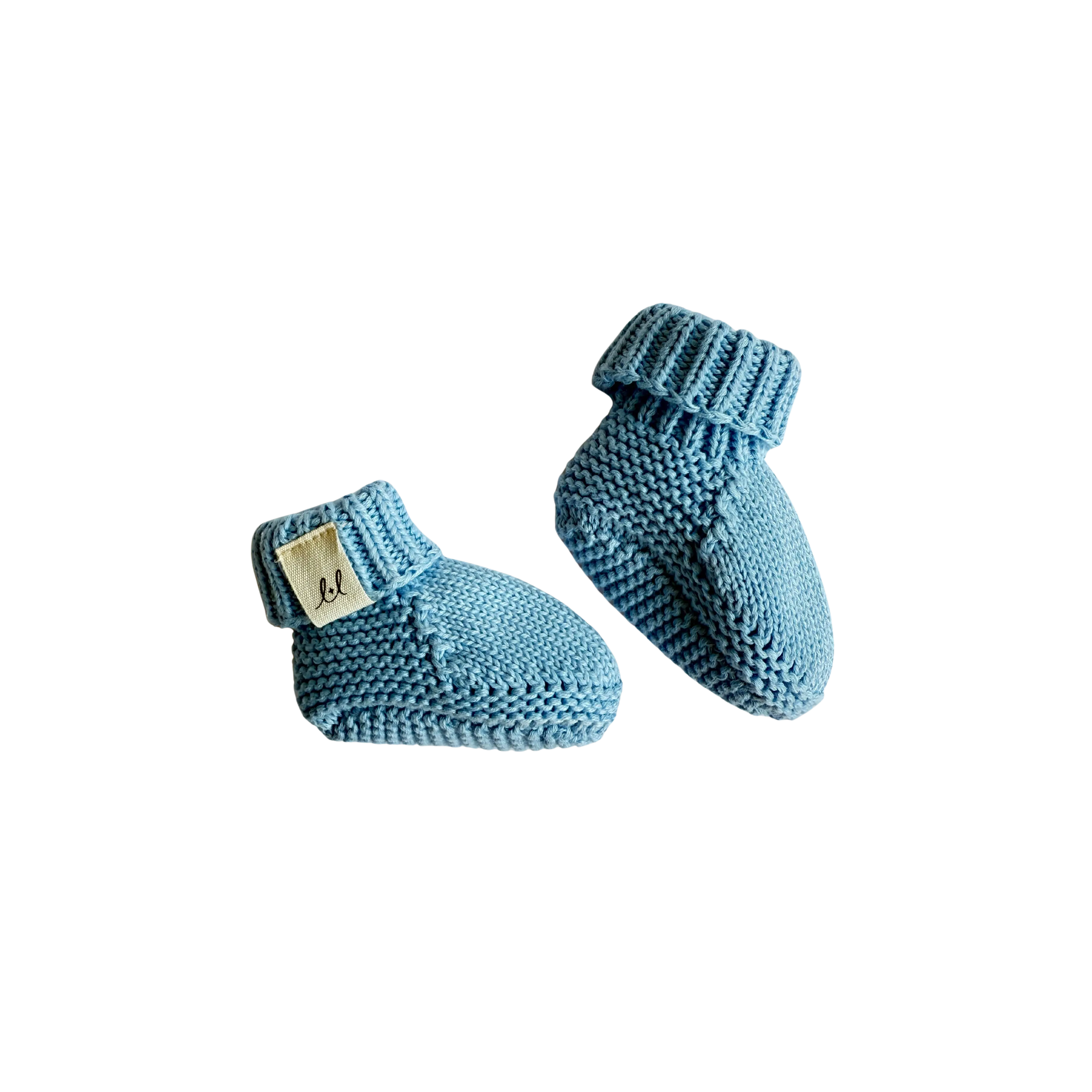 Classic Booties - Powder Blue Classic Booties - Powder Blue