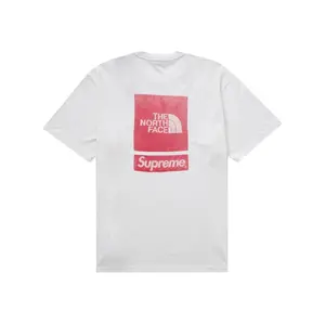 Supreme Men's The North Face S/S Top White, from StockX