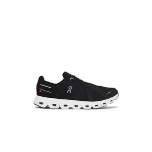On Cloud 6 Sneakers in Black & White On Cloud 6 Sneakers in Black & White