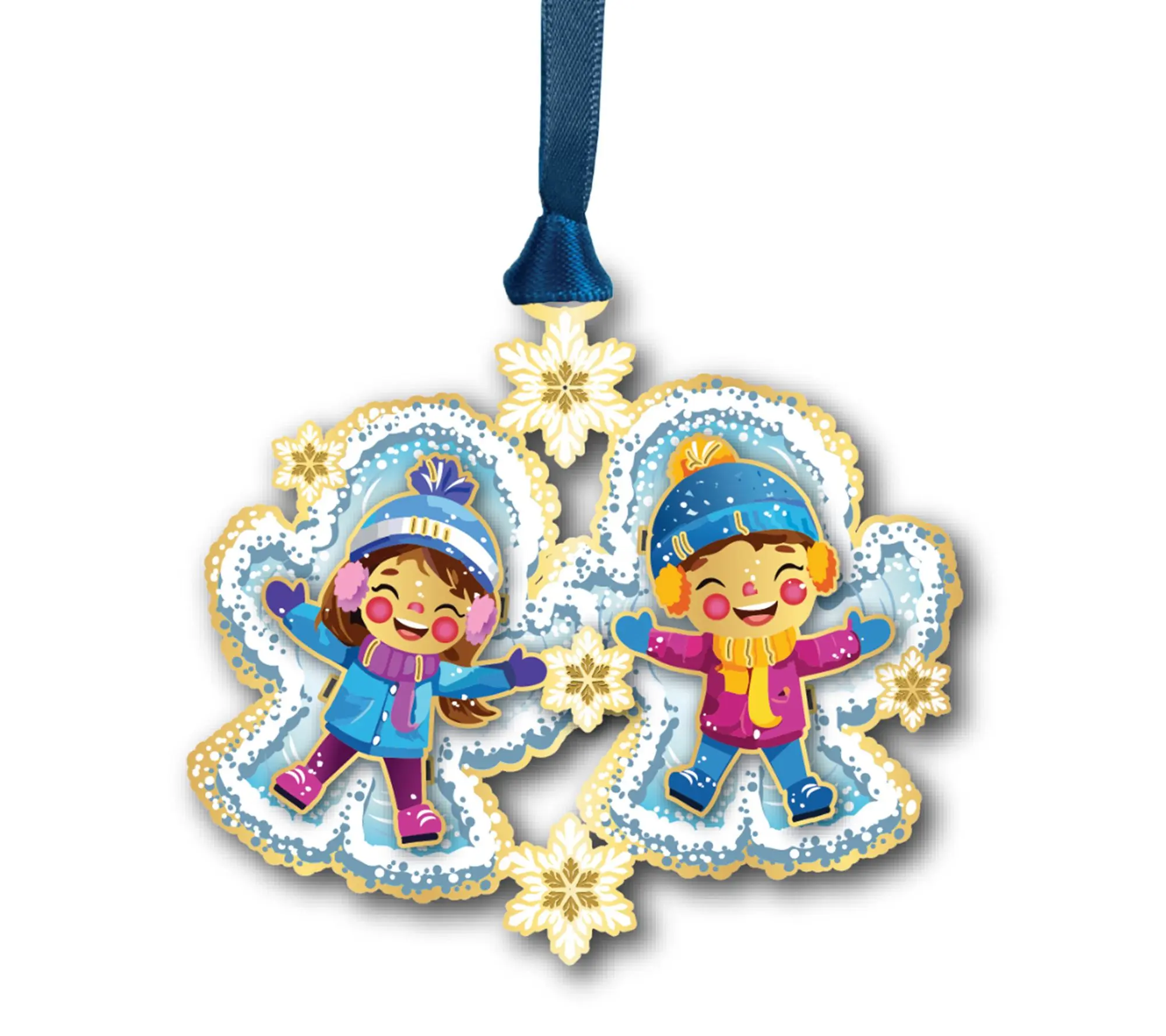 Beacon Designs Snow Angels Ornament