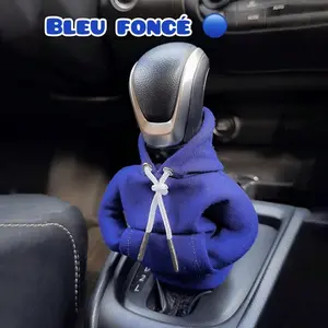 Hoodie-Style Car Gear Shift Cover – Festive Design, Available in Multiple Colors – Comfortable Manual Gear Knob Cover, Creative Car Interior Accessory, Decorative Item, Automobile, Car Accessories, Car Essentials