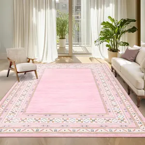 Modern Neutral-colored Washable Peacock Print Rug Soft Non-slip Foldable Interior Decorative Rug for Restaurants Offices Game Rooms and Laundry Rooms carpet