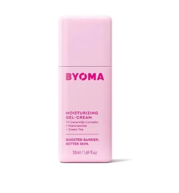 BYOMA Moisturizing Gel Cream - Barrier Repair Cream with Niacinamide & Green Tea Oil for Skincare, 1.69 fl. oz
