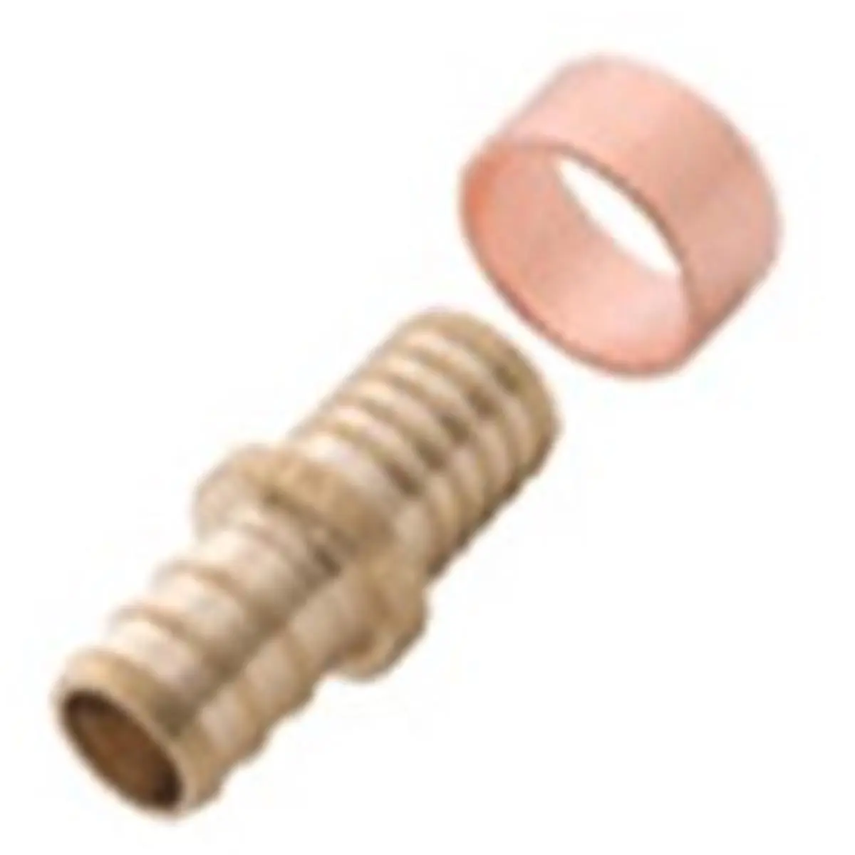 212 MAIN PEX Conversion Coupling, 0.5 Inches Fitting for Polybutylene to PEX Pipe Conversion with Copper Ring System (UC4008LFA), 0.5 X 0.5 In