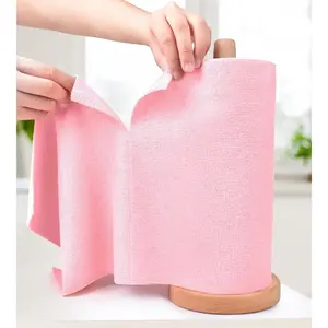 Reusable Microfiber Cleaning Cloth Roll, 196.85-inch Long Wipe, Kitchen Towel Replacement, Multipurpose Cleaning Cloths, Multi-Purpose Cleaner for Home Use