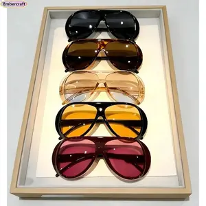 5-Pack Unisex Oversized Sunglasses – Y2K Aesthetic Fashion Shades with UV400 Protection – Trendy Vintage Eyewear for Daily Streetwear, Outdoor Activities & Summer Vibes