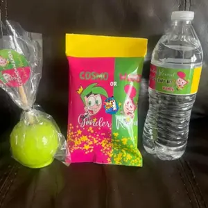 Custom Chips Bag & Water Bottle Labels