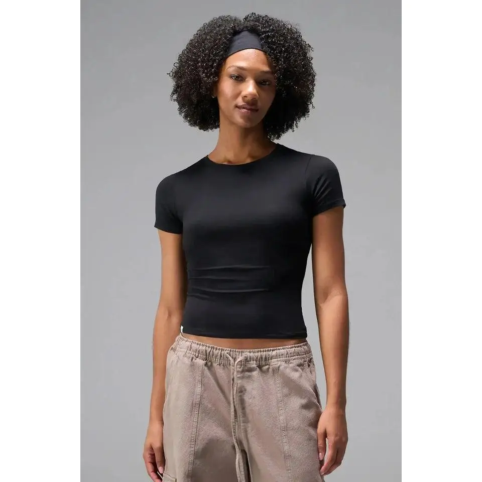 Fitted Crew Neck T-Shirt