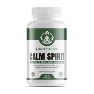 Calm Spirit - Natural Herbal Supplement for Anxiety, Depression, ADHD, and ADD - Healthcare, Fitness fitness dietary healthcare supplement herbal supplement relieve anxiety
