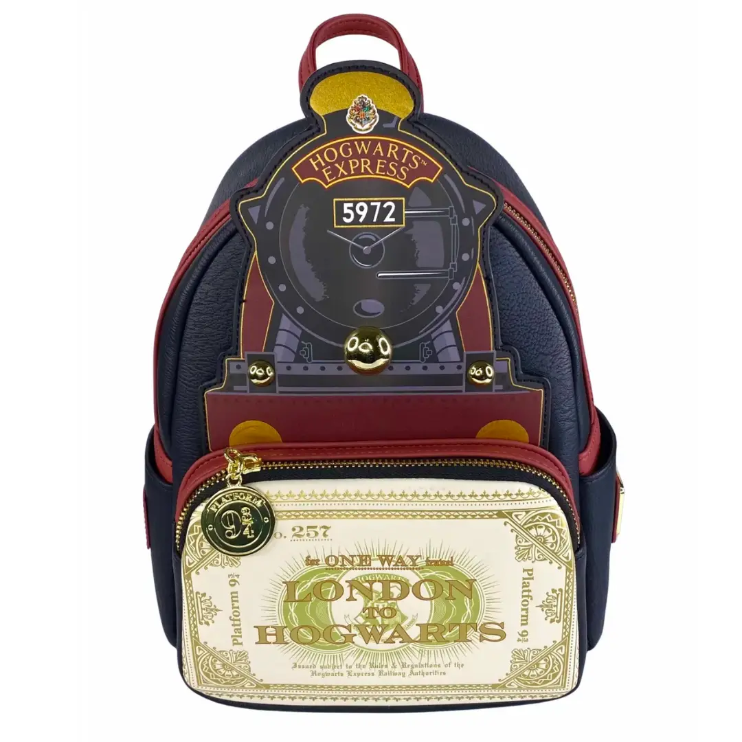 Loungefly Harry Potter Hogwarts Express Mini Backpack Loungefly Harry Potter Hogwarts Express Mini Backpack