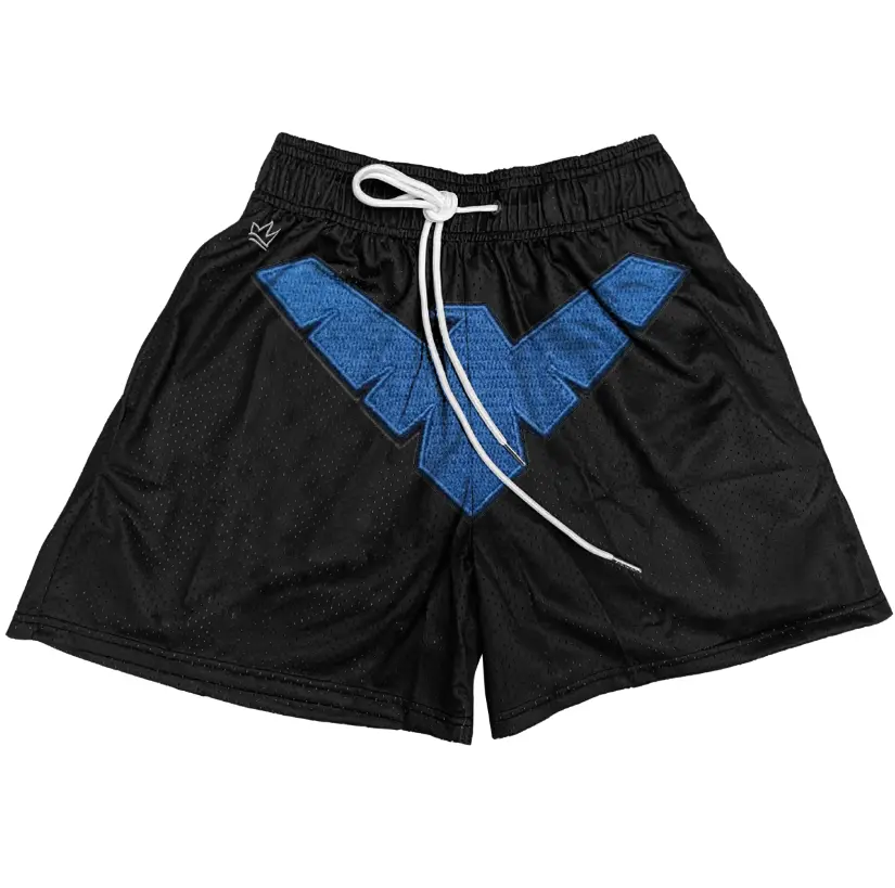 Red Hood Culture Mesh Shorts 5.5 Inseam Couple Outfit