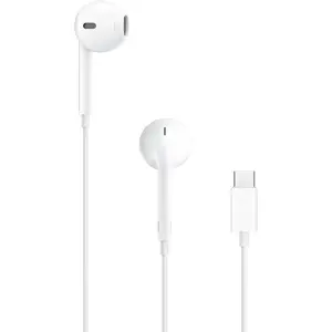 Apple EarPods Headphones with USB-C Plug, Wired Ear Buds with Built-in Remote to Control Music, Phone Calls, and Volume