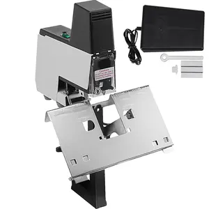 Father's Day Gift VEVOR Electric Stapler Rapid 106 Automatic Saddle Binding Machine Heavy Duty Flat and Book Binding Machine 2-50 Sheet 110V