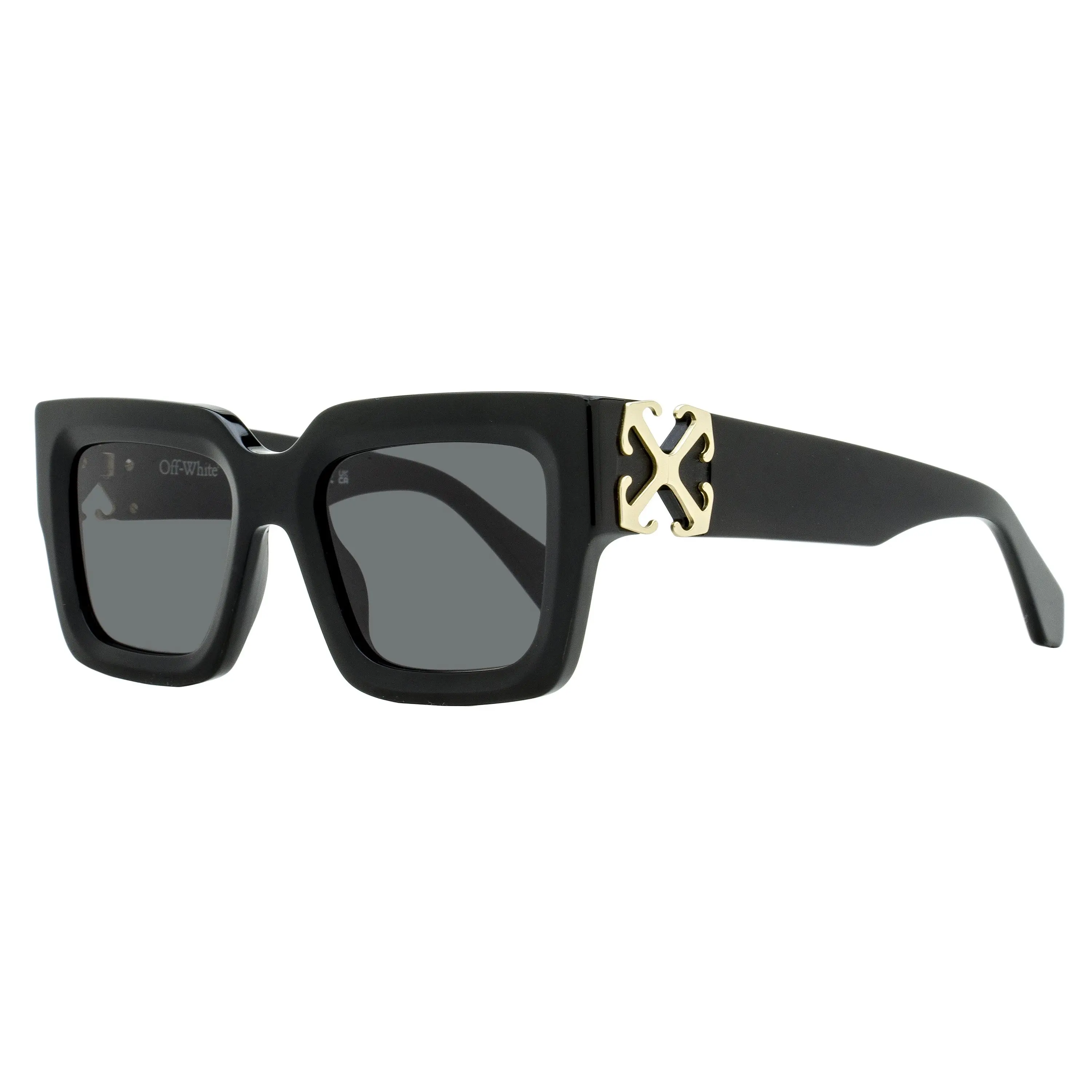 Off-White Square Mystic Sunglasses OERI14D - 1007 Black, 52mm, Modern Frames, Stylish, Oversized Women's, Trendy Women's, Statement Frame Glasses, Modern Frames Sunglasses