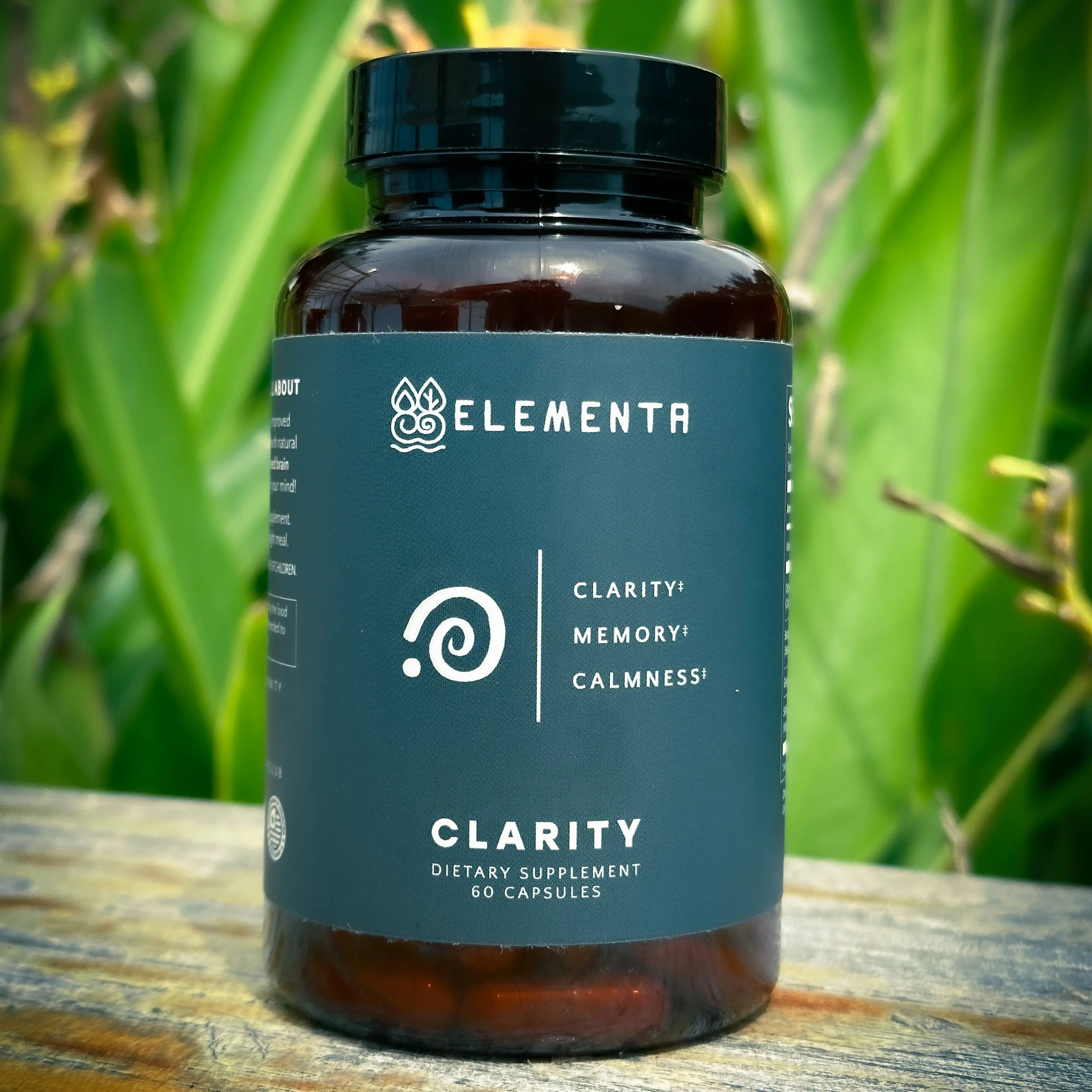Elementa - Clarity brain-boosting nootropic supplement designed to relief brain fog, stress, anxiety while improving memory and reducing stress