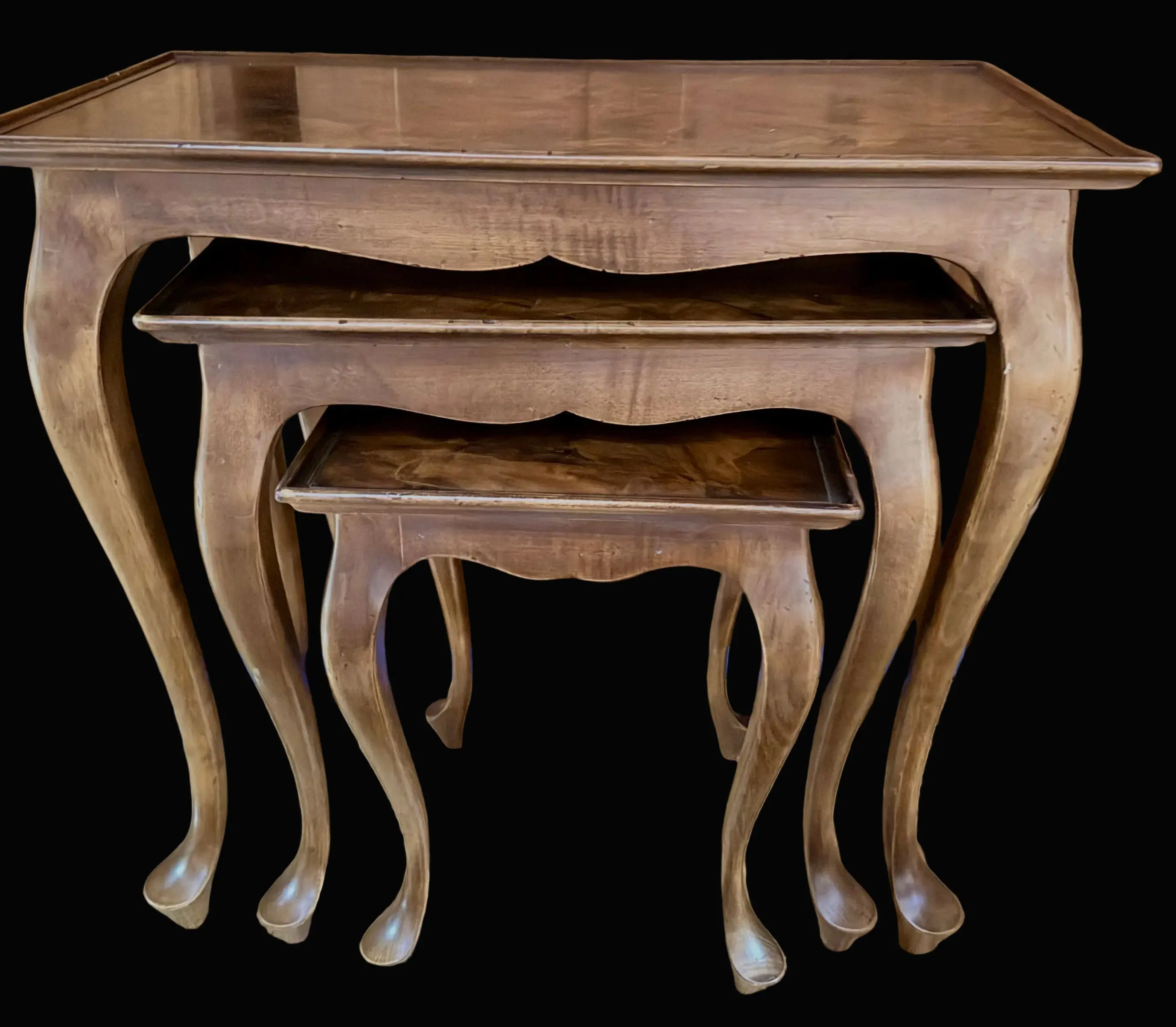 Set of 3 Vintage Italian Nesting Tables