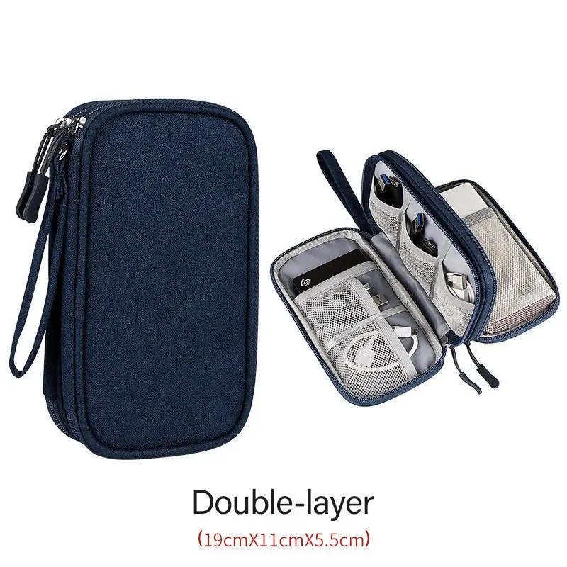 Navy blue Double Lay