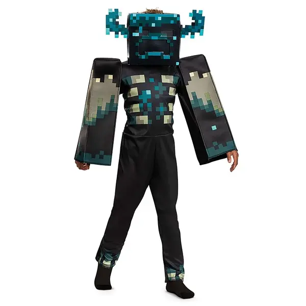 Kid's Minecraft Deluxe Warden Costume