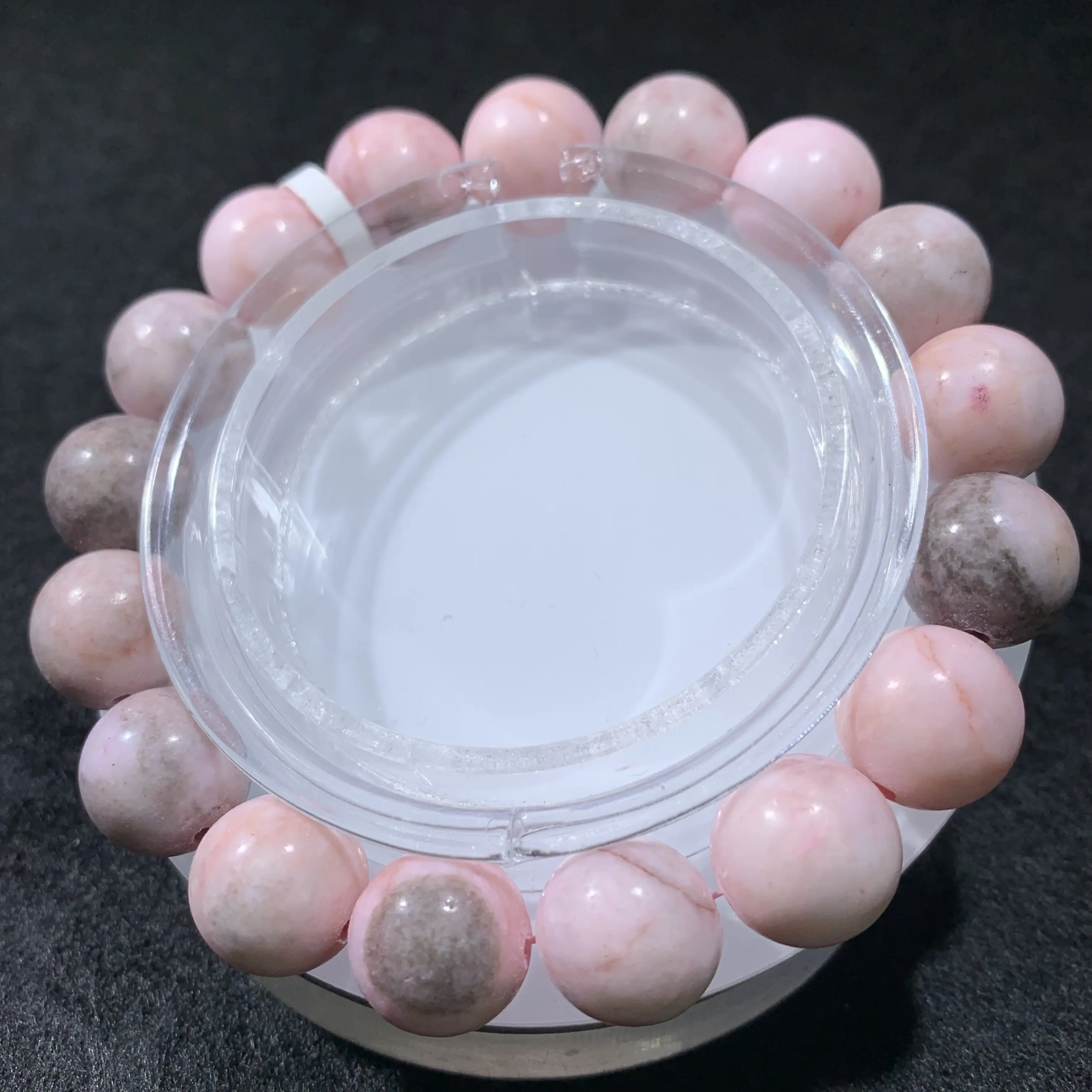 【Pink zebra Jasper】(Random shipping)Bracelet for Women, Pink Zebra Jasper Bracelet, Birthday Valentines Day Gift for Her Teen