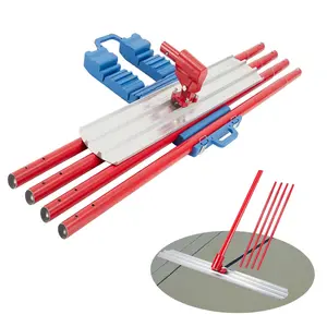【GARVEE】Concrete Bull Float Kit 36in-Bull Float Concrete Tools with 4 Adjustable Handle, Aluminum Magnesium Alloy Construction with Storage Case