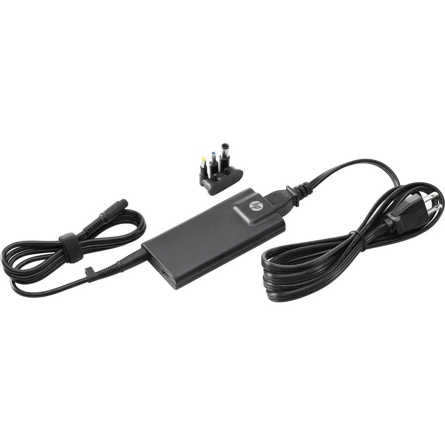 HP 65W Smart AC Adapter (H6Y89AA#ABA) - HP Laptop Charger with 65W Output, AC Charging Capability
