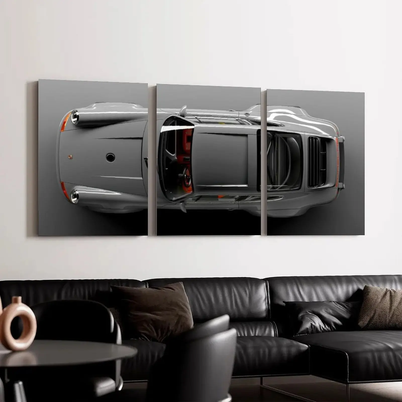 Trendy Car Canvas Wall Art Office Wall Decor Sport Car Print Minimalist Wall Art Man Cave Decor Wall Art Housewarming Gift