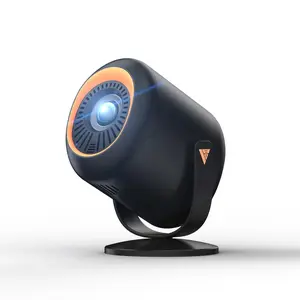 VAMVO Portable Projector Outdoor MIni 4K Decoding with 5G WIFI 6 & BT 5.0 720P Full HD Lumens for Android Audio Bluetooth Gaming Home Theater