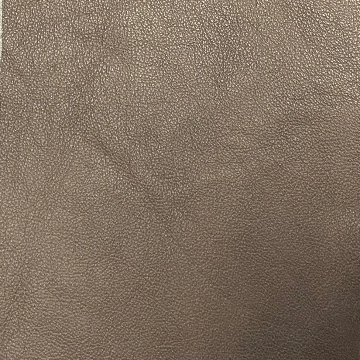 0672 Taupe Gray Genuine Leather