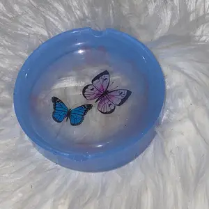 Butterfly Showers Resin Ashtry