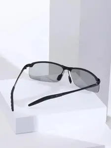 2025 Unisex HD Polarized Photochromic Shades - UV400 Protection Sports Eyewear, Retro Oversized Simple Square Frame Fashion Accessories, for Driving, Outdoor Sports, Guys Gifts, Men's Sunglasses, Womens Gifts