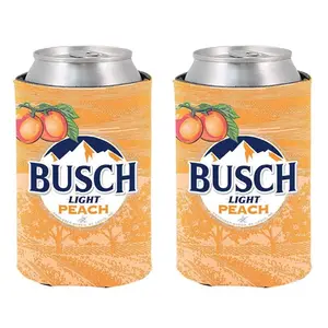 Busch Light Peach Coolie Drinkware