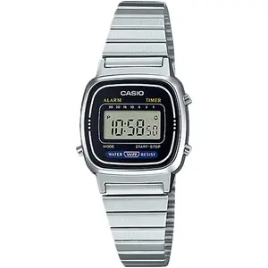 Casio Women's Vintage Digital Stainless Steel Watch - LA-670WA-1