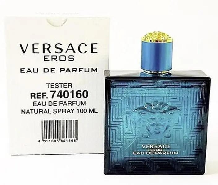 Versace Eros 3.4 oz Eau De Parfum for Men - Tester Version Versace Eros 3.4 oz Eau De Parfum for Men - Tester Version