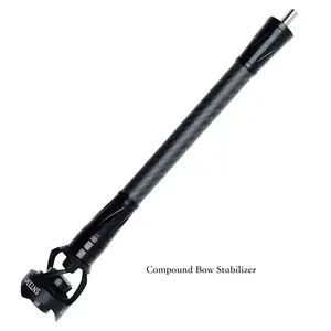 Bow Stabilizer for Compound Bow - Archery Stabilizers Kit Lightweight Hunting Stabilizer with Red and Green Accents