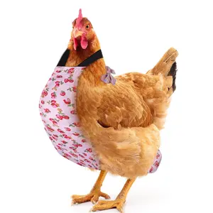 Pet Diapers Chicken Print Pattern Bow Clothes Pet Supplies Diapers Pet Accessories Bedding & Litter Accesorios Mascotas